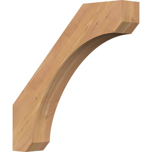 Ekena Millwork 3 1/2"W x 20"D x 20"H Legacy Smooth Knee Brace, Western Red Cedar BRC04X20X20LEC00SWR - main